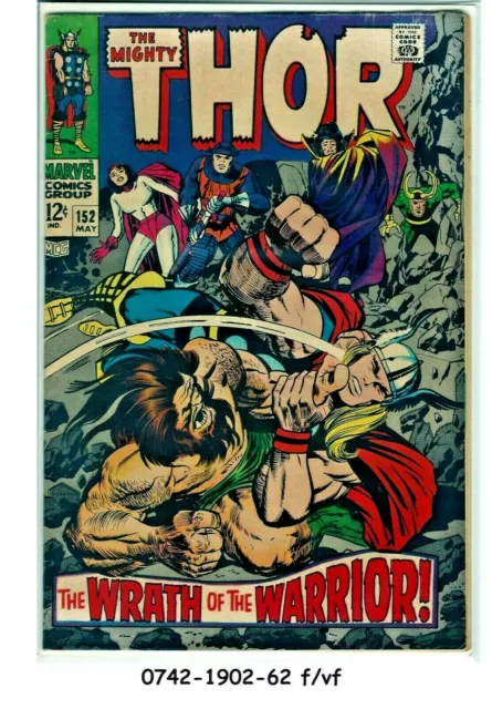 Thor #152 © May 1968 Marvel Comics
