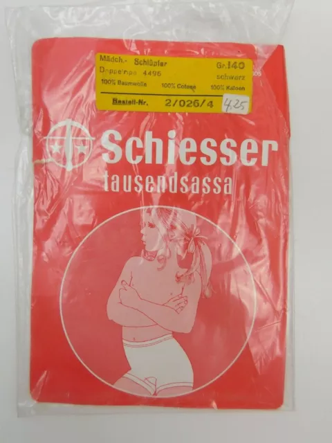 Sparatore"" vintage anni '70 biancheria intima bambini bambina set da 4"" taglia 140