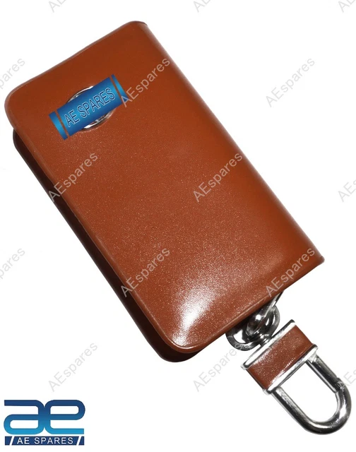 étui à clés,iSpchen Pochettes Blocage Signal pour Clé Voiture,étui à Clés de Voiture Porte-Clés en Cuir Titulaire de La Carte de Crédit Sac de Taille Homme,Portefeuille,Sac Seau Tambour
