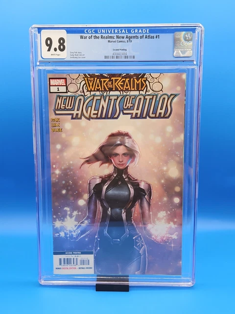 War of the Realms: New Agents of Atlas #1 CGC 9.8! 2nd Printing War of the Realms: New Agents of Atlas #1 CGC 9.8! 2nd Printing
