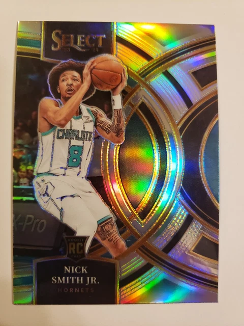 2023-24 PANINI NICK Smith Jr RC Select Premier Level Argento Prizm ...
