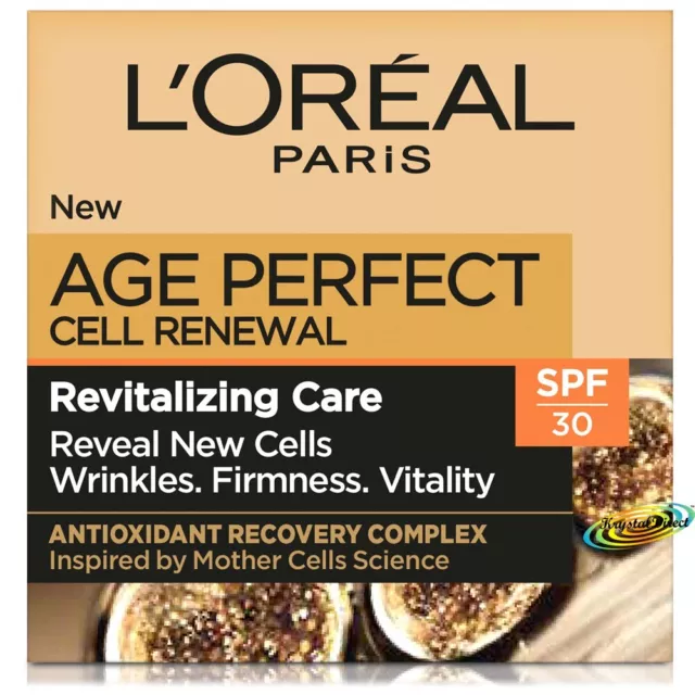 Loreal Age Perfect Cell Renew Revitalising Day Face Cream 50ml - SPF30