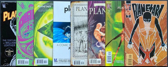 Planetary #1-27 + Gen 13 #33 + C23 #6 + Batman Authority JLA one shots. Ellis! 5