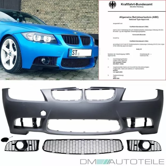 Facelift Pare-Chocs pour Sra Compatible pour BMW 3er E90 E91 Série