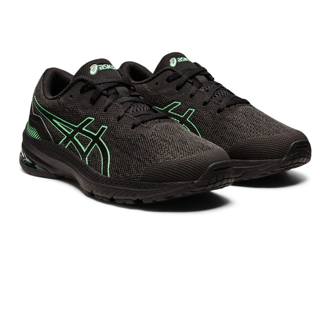 Asics Boys GT-1000 11 GS Running Shoes Trainers Sneakers Black Sports Breathable