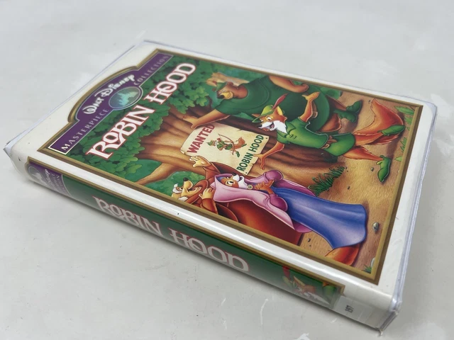 WALT DISNEY'S ROBIN Hood Masterpiece Collection (VHS Tape) 1994