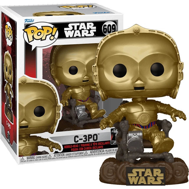 Star Wars C-3PO Funko Pop Seated on Throne Vinyl Figure 609