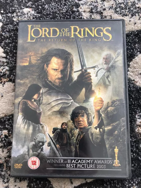 THE LORD OF THE RINGS -The Return Of The King (2 DISC SET) DVD-Region 2