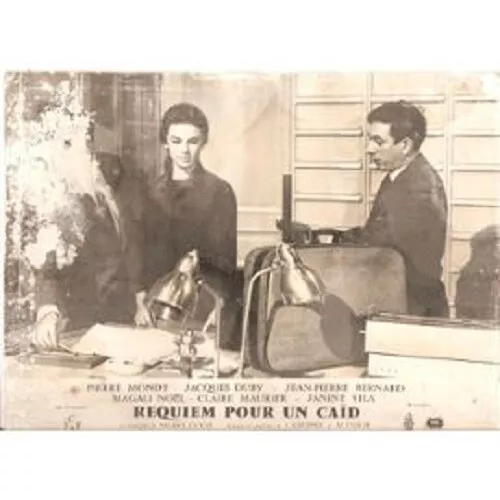 photo exploitation cinema requiem pour un caid de maurice cloche avec pierre mon