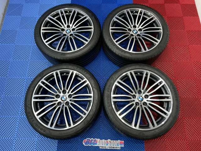 19& GENUINE BMW Style 664M Alloy Wheels 5 Series G30 G31 + Good Tyres £ ...