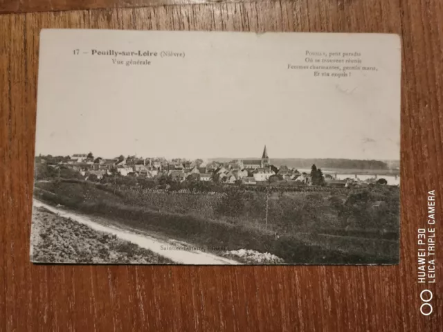 CPA - 58 - POUILLY SUR LOIRE - Vue générale