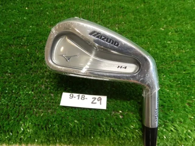 Mizuno MP-H4 Forged 4 Iron Dynalite Gold S300 Stiff Steel New