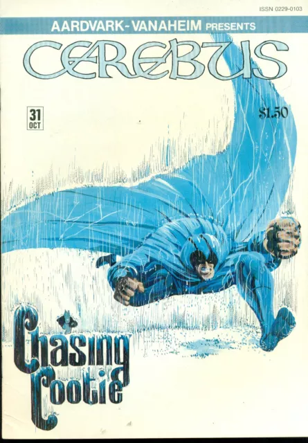 CEREBUS #31 (1981) Aardvark-Vanaheim Comics Wolveroach origin FINE