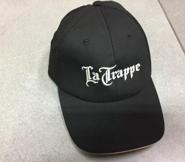 Casquette Cap Reglable Noire Biere Trappiste Belge Belgian Beer Bier La Trappe