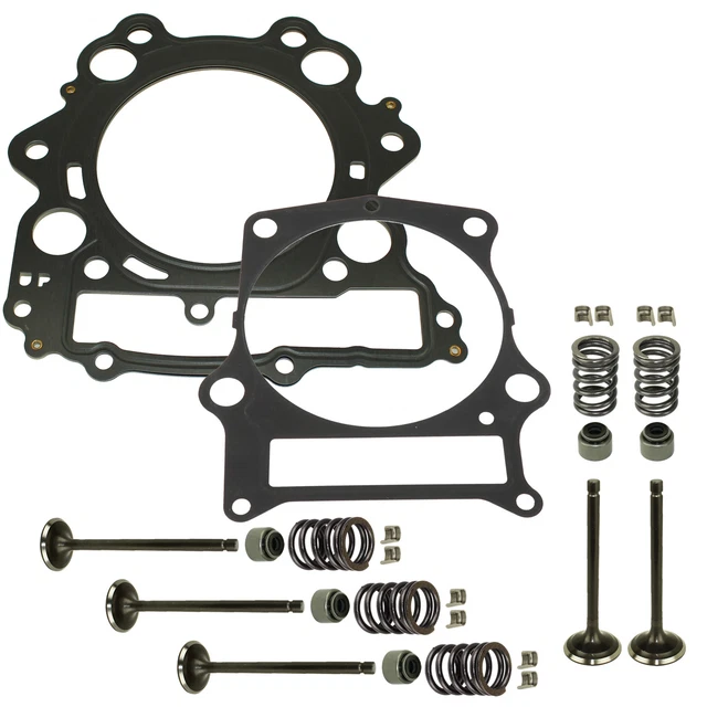 Cylinder Intake Exhaust Valve Kit pour Yamaha Raptor 660R Yfm660R 4X4 2001-05