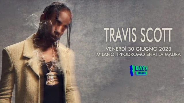1 Biglietto Travis Scott Ippodromo Snai Milano 30/06/2023