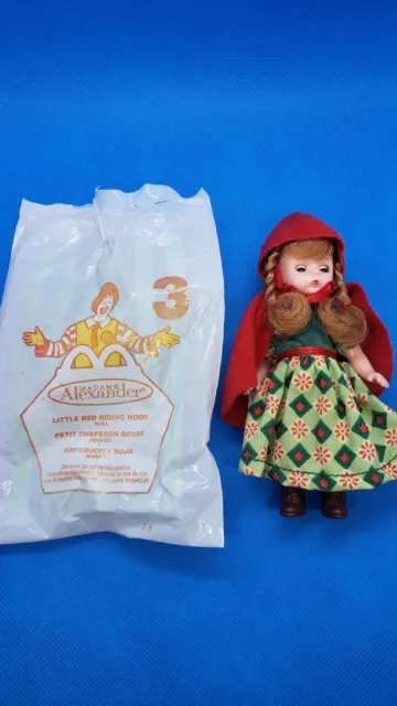 McDonald's Happy Meal Toy Madame Alexander Little Red Riding Hood Doll #3