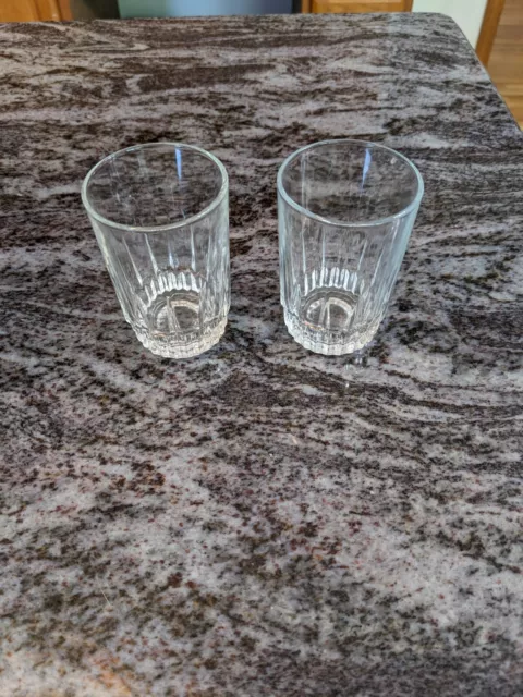 Small GLASSES 11 Cl Tempered Glass Water Glass France ARCOROC 