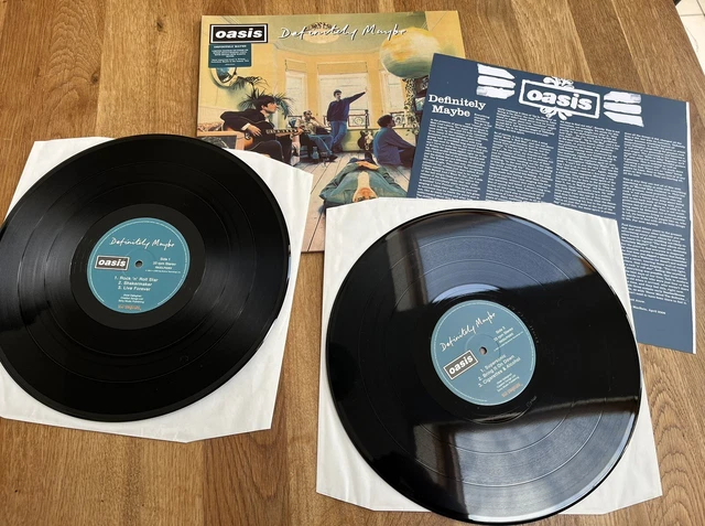 UK DAMONT刻印 2LP OASIS Definitely Maybe DEFINITELY MAYBE £3.23