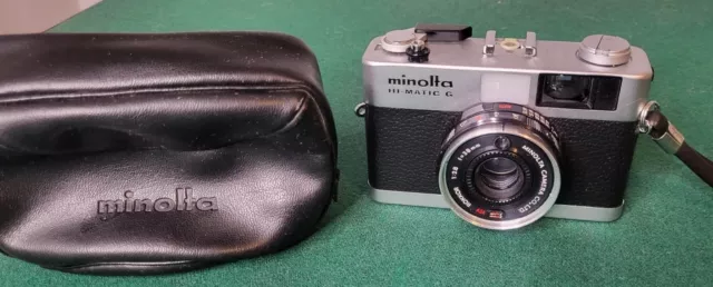 Minolta Hi-matic G 35mm Film Camera