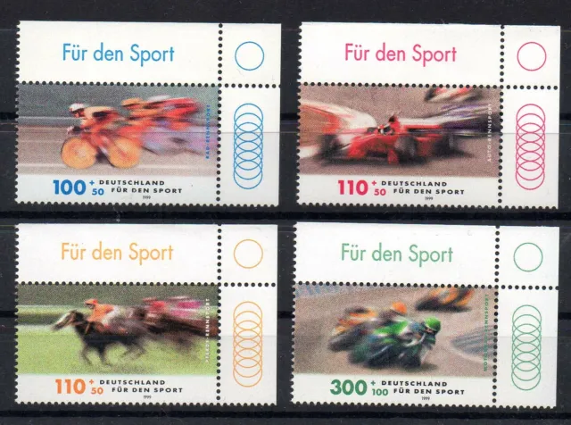 0213# Bund 1999, Mi.Nr. 2031-2034, Sporthilfe, postfrisch, Ecke