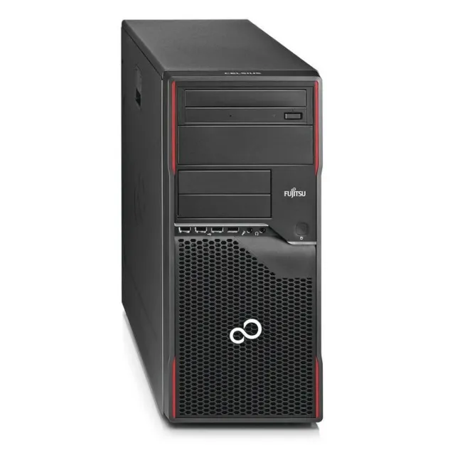 Fujitsu Celsius W410 Workstation Quad-Core i5-2400 A-Ware SSD Win10