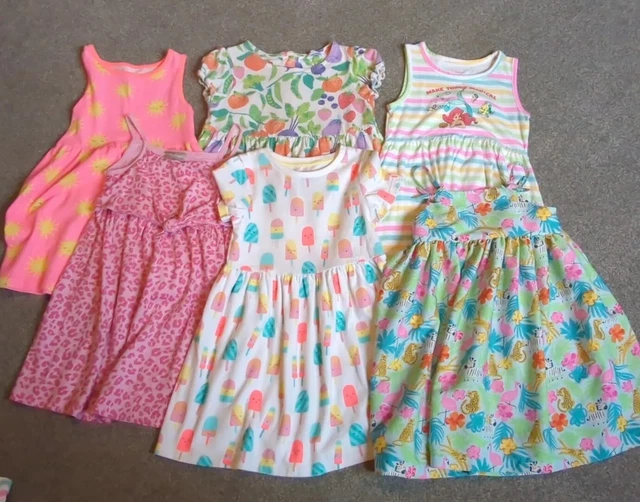 girls dresses bundle 4-5 years