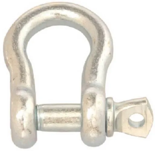 Campbell Zinc-Plated Carbon Steel Anchor Shackle 2000 lb (Pack of 10)
