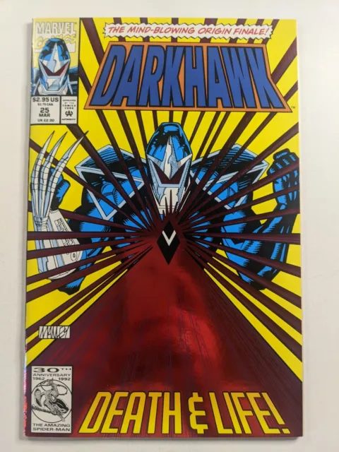 Darkhawk #25  ~ VF/NM ~ 1993 Marvel Comics RED FOIL