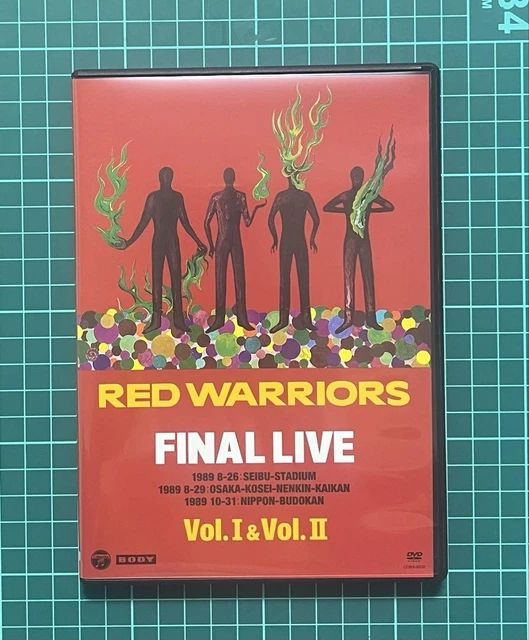 ミュージック DVD RED WARRIORS FINAL LIVE Vol.1&2 RED WARRIORS FINAL Live Vol.I Ii F6 $77.86 - PicClick CA