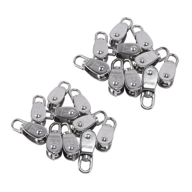 Crane Pulley M15 Lifting Crane Swivel Hook Single Pulley Hanging Wire Towin P7G9