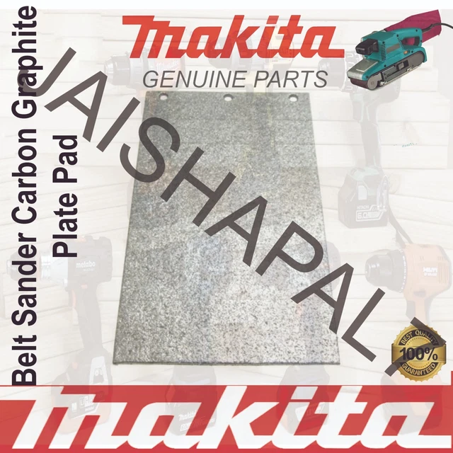 2 X GENUINE Makita Belt Sander Carbon Graphite Plate Pad Model 9403 MT190 MT9 £6.99 PicClick UK