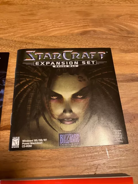 StarCraft Battle Chest (PC, 2000) Complete In Open Box - World Of Warcraft Trial 3