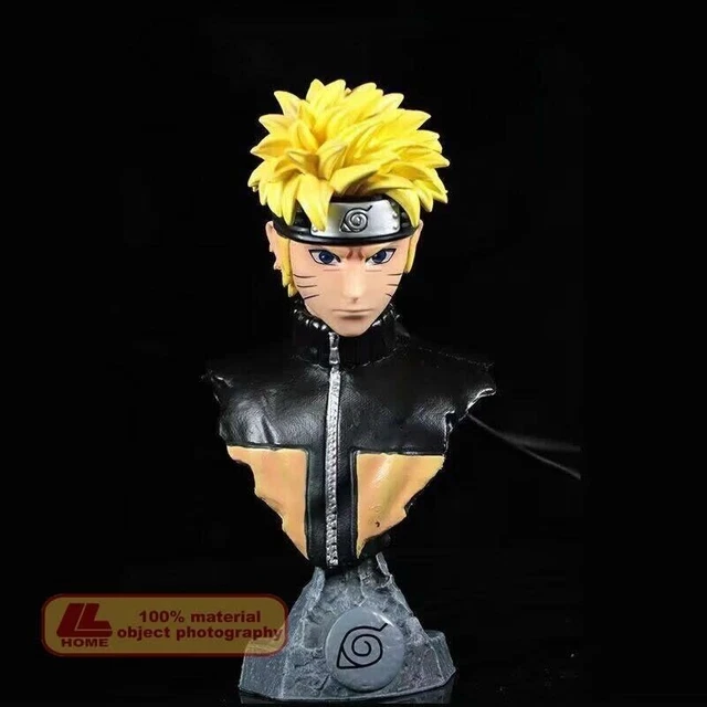 ANIME NINJA SHIPPUDEN Uzumaki Head Bust PVC Figure Statue Toy Gift