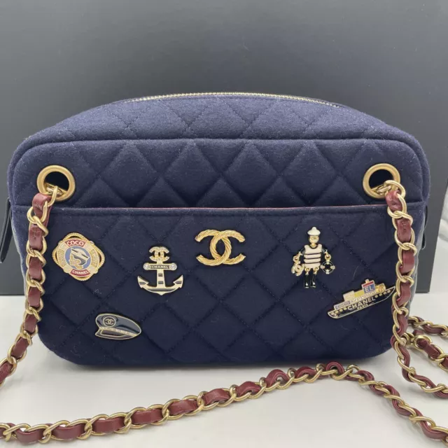 CHANEL VINTAGE CAMERA Bag With Gold Tassel $2,200.00 - PicClick