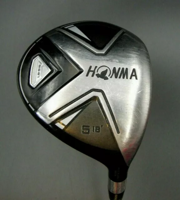 Honma LB-515 18º 5 Wood Regular Graphite Shaft SEV Golf Grip Honma LB-515 18º 5 Wood Regular Graphite Shaft SEV Golf Grip