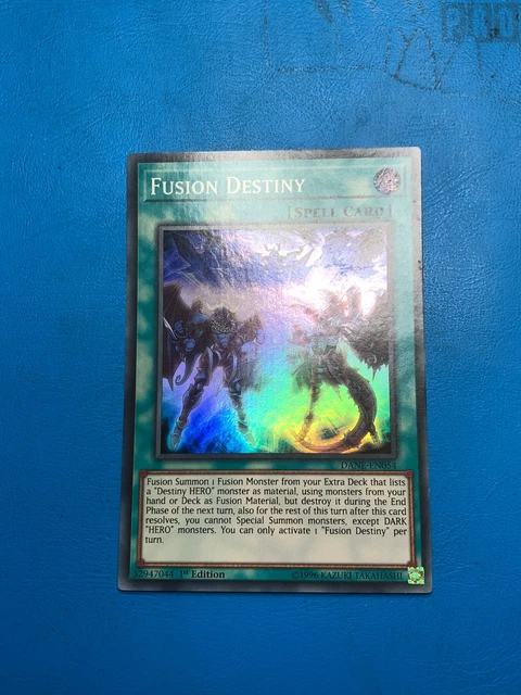 Yu-Gi-Oh! Fusion Destiny - DANE-EN054 Super Rare 1. Auflage Sammelkarte