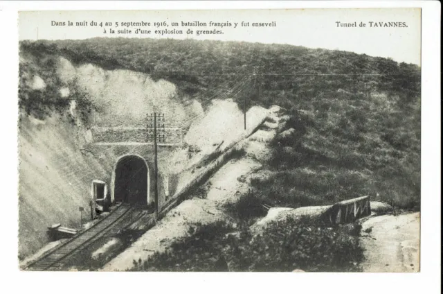 CPA - Carte postale - France - Verdum - Tunnel de Tavanes- S895
