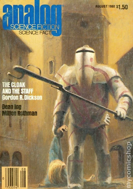 Analog Science Fiction/Science Fact Vol. 100 #8 VG 4.0 1980 Stock Image
