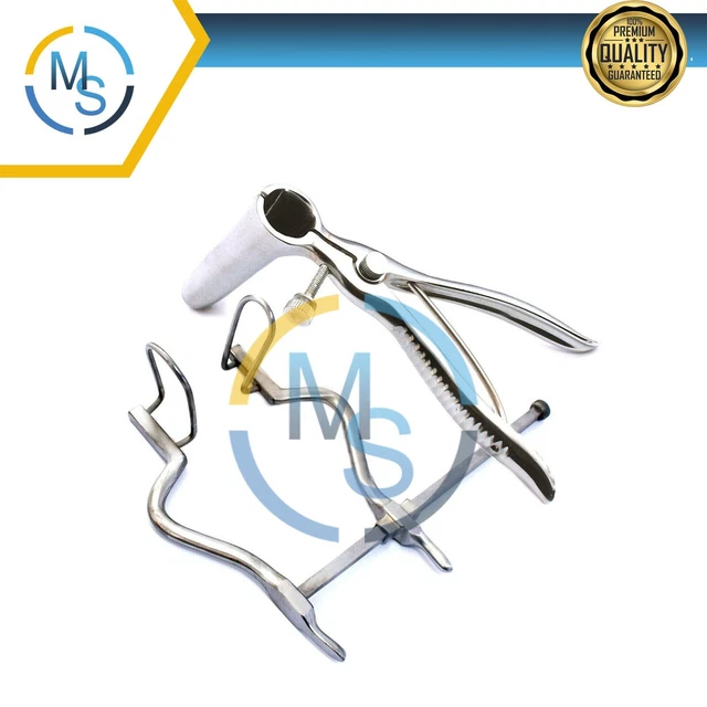 2Pcs SIMS RECTAL SPECULUM & ANAL HOLE SPREADER For Anal Medical Examination