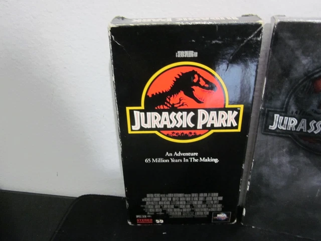 JURASSIC PARK VHS tapes (Jurassic Park, Jurassic Park 3) £11.11