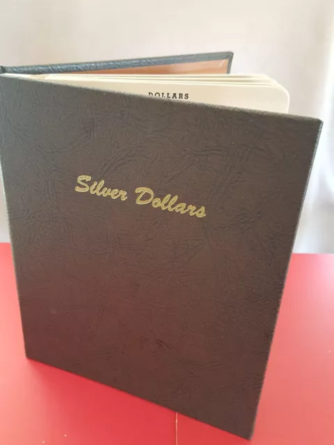Dansco 7177 Silver Dollar Supreme Coin Album (48 Large Dollars or 38mm Coins)