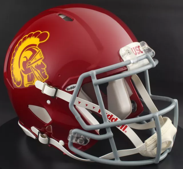 USC TROJANS NCAA Riddell Speed Full Size REPLICA Football Helmet