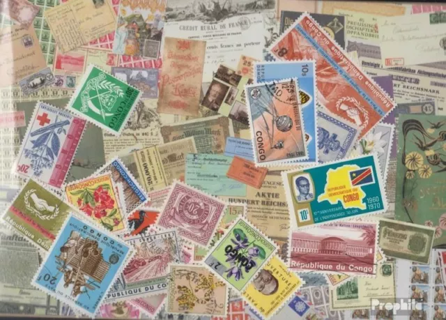 belge-congo Timbres 25 différents timbres