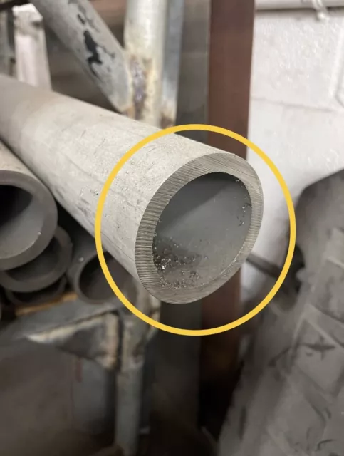 STAINLESS STEEL Tube 3”OD X 2.375” ID wall 0.312”   price per 16”