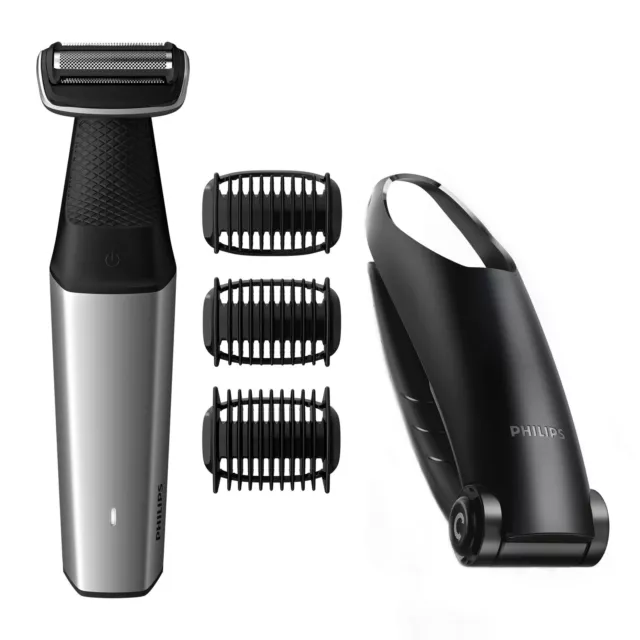 Philips BODYGROOM Series 5000 Tondeuse Corps Étanche, Rasoir Respectueux De La