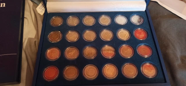 COFFRET DE 24 pièces CLUB FRANCAIS DE LA MONNAIE, La collection des 2 euros EUR 48,00 - FR