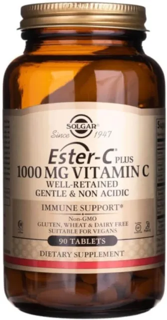 Solgar Ester-C Plus 1000 mg 90 Tablets compresse capsule vitamina C
