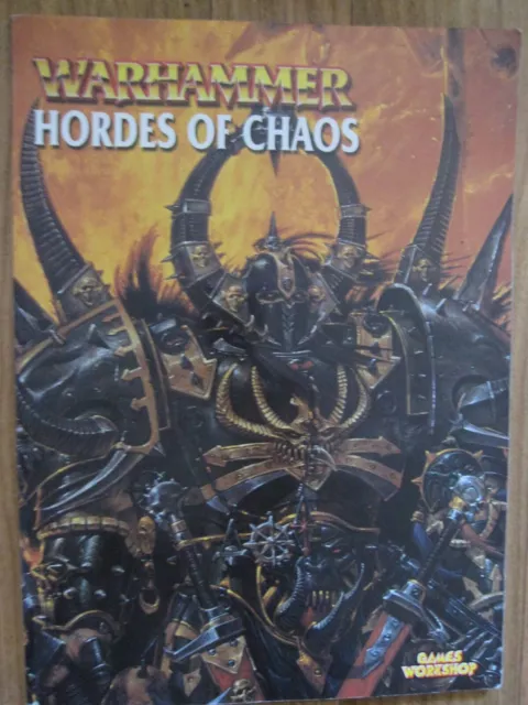 Warhammer  Hordes of Chaos - Games Workshop 2002 - Warhammer 6th edition