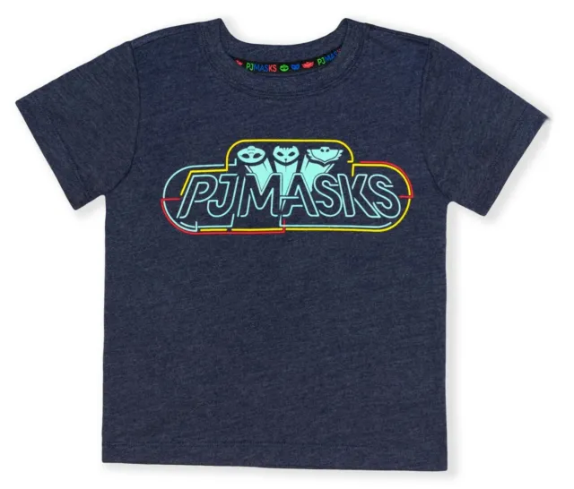 PJ MASKS GECKO CATBOY NIGHT NINJA 2-Sided Tee T-Shirt NWT Toddler's Size 2T